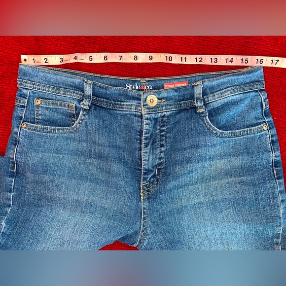 Style & Co Tummy Control Hi-Rise Jeans - Picture 8 of 10